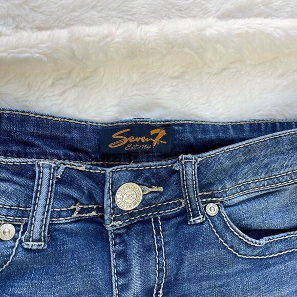 Seven7 Cotton Stretch Denim Short - Women’s 6 - Picture 3 of 6